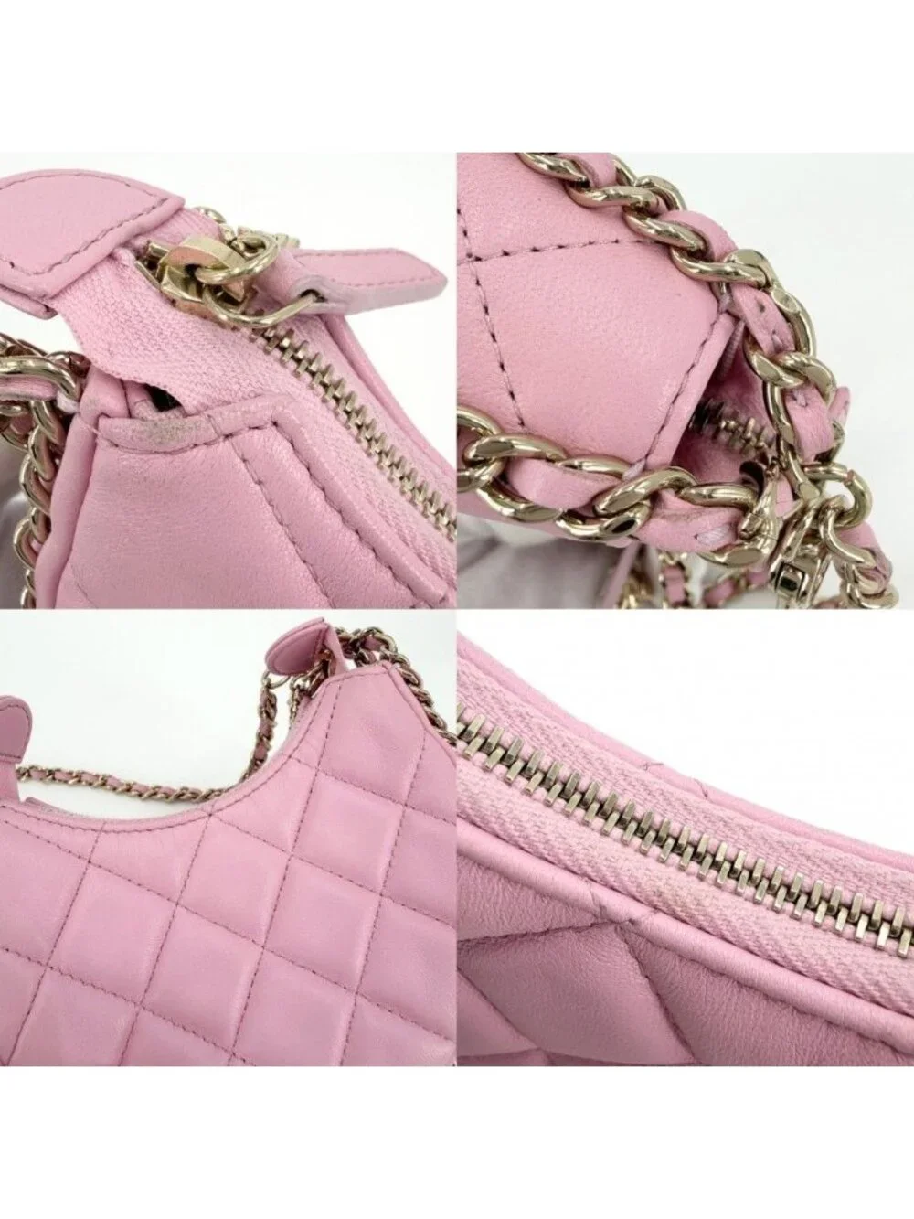 Chanel Shoulder Bag Quilted Mini Hobo Mini Chain Bag Pochette Crossbody